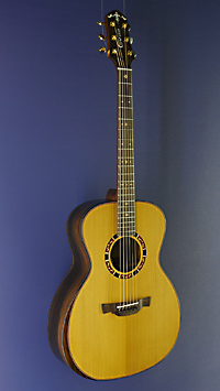 Crafter guitar, Stage Series STG T-22E VVS Pro, Orchestra, aged spruce, Macassar ebony, pickup, Bevel-armrest