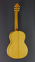 Juan Aguilera, Modell Flamenca Flamenogitarre Fichte, Ahorn, Rückseite