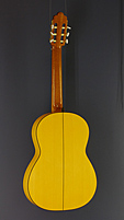 Vicente Sanchis, Model 32, flamenco guitar spruce, cypress, back side