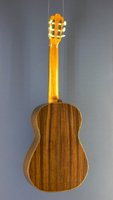 Andreas Wahl classical guitar spruce, rosewood, 2009, back view