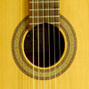 Rosette of a classical guitar built by Christian Stoll