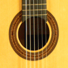 Rosette von Konzertgitarre, gebaut von Michael Ritchie