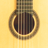 Rosette von Konzertgitarre gebaut von Michel Brück