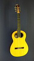 Konzertgitarre "Dos Bocas" nach Simplicio 1930, Fichte, Palisander, Mensur 65 cm, Baujahr 2004