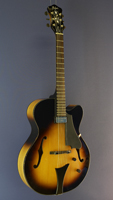 Hofner Bluetone Superdeluxe HCT-SL archtop jazz-guitar, spruce, maple, cutaway, sunburst finish, 1 pickup
