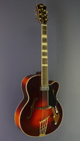 Höfner New President DSB Jazzgitarre, Fichte, Ahorn, Cutaway, sunburst, 1 Pickup