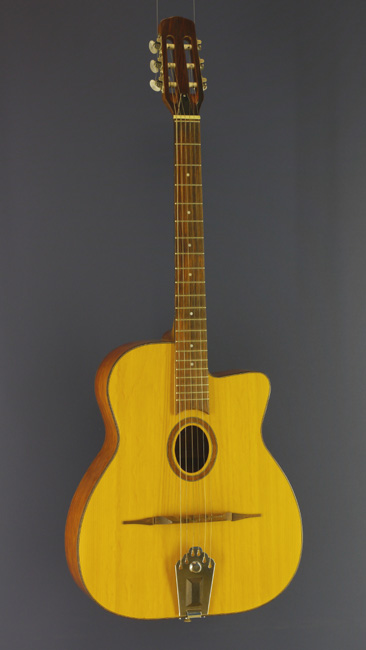 Kirkland Jazz Guitar Django-Model, cutaway, spruce, mahogany, oval soundhole