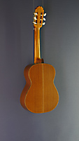 Juan Aguilera, Model niña 55, 1/2 Children`s Guitar, spruce, mahogany, scale 55 cm, back view