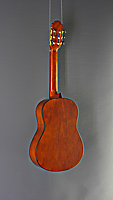 Lacuerda, Model chica 58/2, 3/4 Children`s Guitar, cedar, mahogany, scale 58 cm, back view
