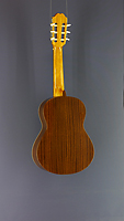 Ricardo Moreno menor 48, 1/4-Kindergitarre Zeder, Mahagoni, Mensur 48 cm, Rückansicht