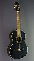 Alhambra, black finished acoustic classical guitar, spruce, mahogany