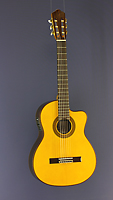 Angel Lopez, electro acoustic guitar spruce, rosewood, cutaway, pickup