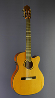 Angel Lopez, electro acoustic classical guitar cedar, mahogany, cutaway, pickup