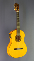 Artesano, Flamenco Gitarre mit Tonabnehmer, Fichte, Zypresse, Pickup