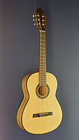Höfner Ecotic Wood, classical guitar, scale 65 cm, spruce, tigerwood