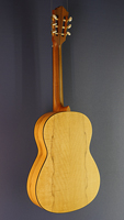 Höfner Ecotic Wood klassische Gitarre, Mensur 65 cm, Fichte, Kernbuche, Rückseite
