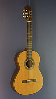 Höfner HLE-SAZ, classical guitar, scale 65 cm, cedar, black chacate