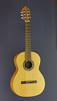 Juan Aguilera, Modell e-1-matt Konzertgitarre Zeder, Mahagoni