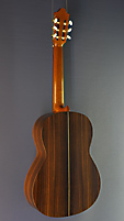 Juan Aguilera, Model E-2, classical guitar spruce, rosewood, back side