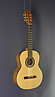 Lacuerda, Model 63 N, classical guitar spruce, walnut, scale 63 cm