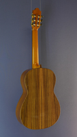Rafael Molina, Model Primera, electro acoustic classical guitar, spruce, rosewood, Fishman pickup, back side