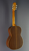 Ricardo Moreno 2a klassische Gitarre, Mensur 63 cm, Fichten- oder Zederdecke, Mahagoni, Rückseite