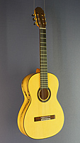 Ricardo Moreno, model C-E, classical guitar spruce or cedar, white ebony
