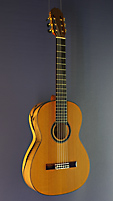 Ricardo Moreno, model C-E, classical guitar spruce or cedar, white ebony