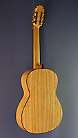 Ricardo Moreno, Modell C-C, Konzertgitarre Fichte, Eukalyptus, Rückseite