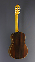 Vicente Sanchis, Torres Model 1904, classical guitar cedar, rosewood, scale 64 cm, back side
