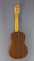 Vicente Sanchis, Model 37 classical guitar spruce, rosewood, back view