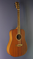 James Neligan Linkshänder Westerngitarre Dreadnought-Form, Mahagoni