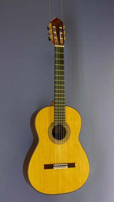 Agron Llanaj, Albert & Muller Luthier Guitar, Doubletop, cedar, rosewood, year 2013