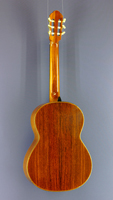 Dieter Hopf classical guitar cedar, rosewood, 1978, back view