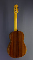 Dominik Wurth classical guitar spruce, rosewood, year 2013, back view