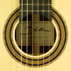 Dominik Wurth Classical Guitar, spruce, rosewood, 2013, rosette, label