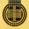 Dominik Wurth classical guitar, spruce, rosewood, 2011, rosette, label