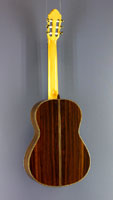 José González Lopez classical guitar cedar, rosewood, year 2012, back view