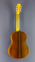 José Rodriguez Luthier Guitar spruce, rosewood, year 2004, back view