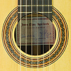Juan Lopez Aguilarte classical guitar spruce, rosewood, scale 65 cm, year 2006, rosette, label