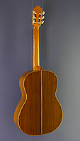 Kenneth Hill model Munich classical guitar spruce rosewood, year 2000, back side