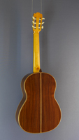 Lucas Martin Classical Guitar cedar, rosewood, year 2014, back view