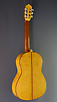Matthias Hartig - Matteo Guitars, classical guitar made of cedar and maple in 2019, scale 65 cm, back view