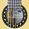 Matthias Hartig - Matteo Guitars, classical guitar made of spruce and black limba in 2019, scale 65 cm, rosette and label