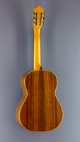 Matthias Tilzer Luthier guitar cedar, rosewood, 2010, back view