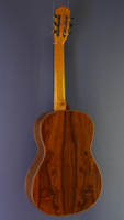 Sascha Nowak Doubletop, klassische Gitarre mit Zeder Sandwichdecke, Palisander, Mensur 65 cm, Baujahr 2015, Rückseite