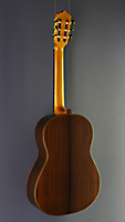 Stefanos Poligenis luthier guitar cedar, rosewood, year 2019, back side