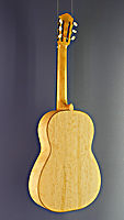Classical Guitar built by guitar maker Tobias Berg, spruce, birdseye maple, scale 63.5 cm, year, back view