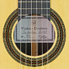 Rosette of a classical guitar built by Valdimir Druzhinin
