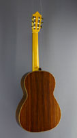 Yonghan Lee classical guitar doubletop, cedar, rosewood, 2013, back view